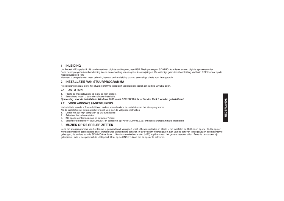 Topcom II 128 User Manual | Page 5 / 32