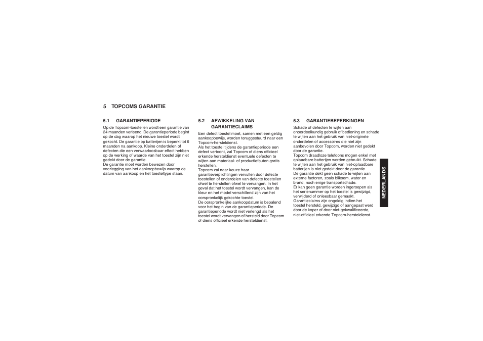 Topcom II 128 User Manual | Page 7 / 32