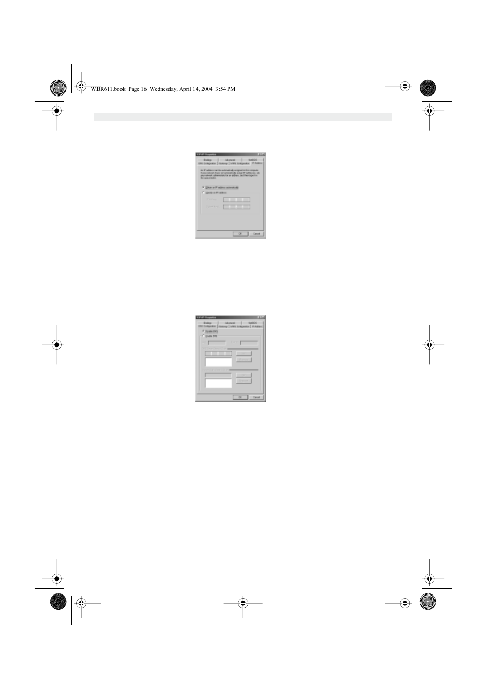 Controleer de ip-configuratie van uw pc | Topcom WBR 611 User Manual | Page 16 / 104