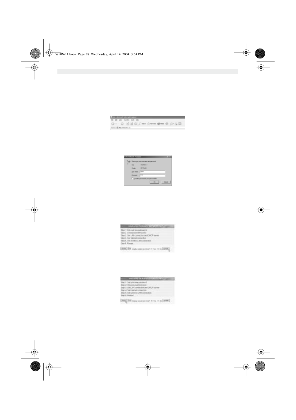 Den broadband router einstellen | Topcom WBR 611 User Manual | Page 38 / 104