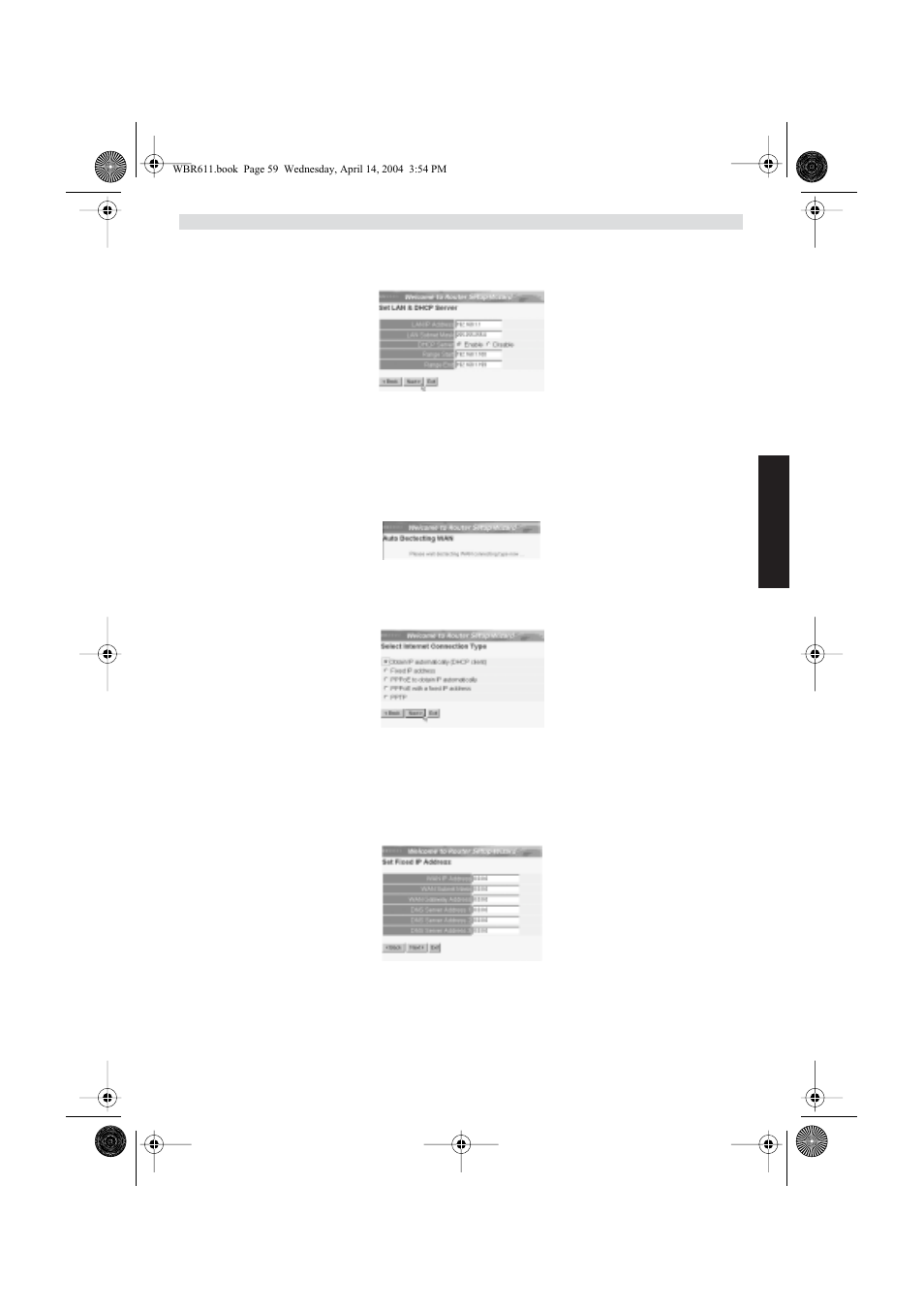 Topcom WBR 611 User Manual | Page 59 / 104