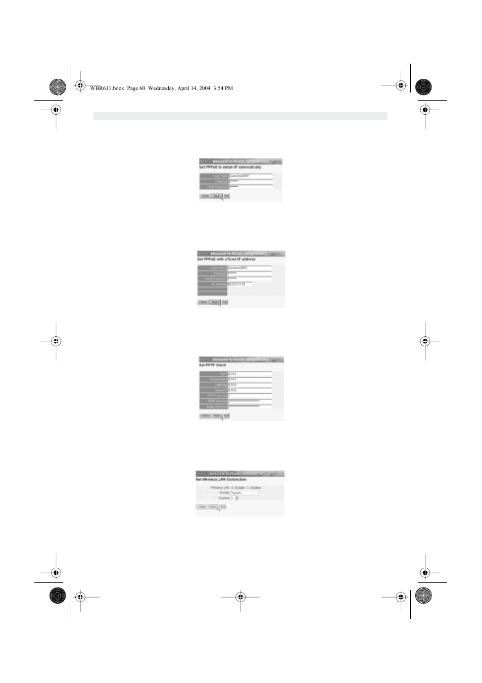Topcom WBR 611 User Manual | Page 60 / 104