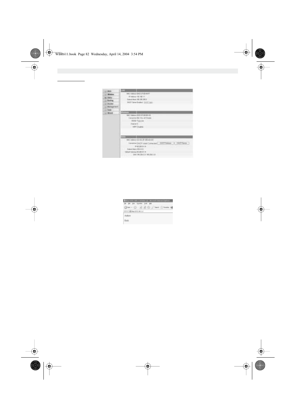 Reitittimen lisäasetukset, Laiteohjelman päivitys | Topcom WBR 611 User Manual | Page 82 / 104