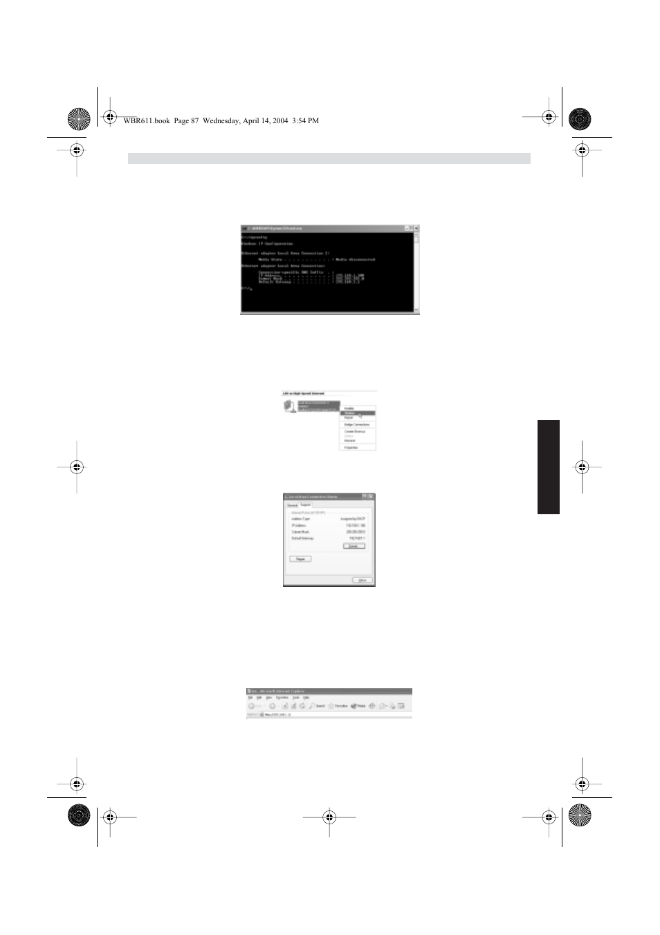 Instalar el broadband router | Topcom WBR 611 User Manual | Page 87 / 104