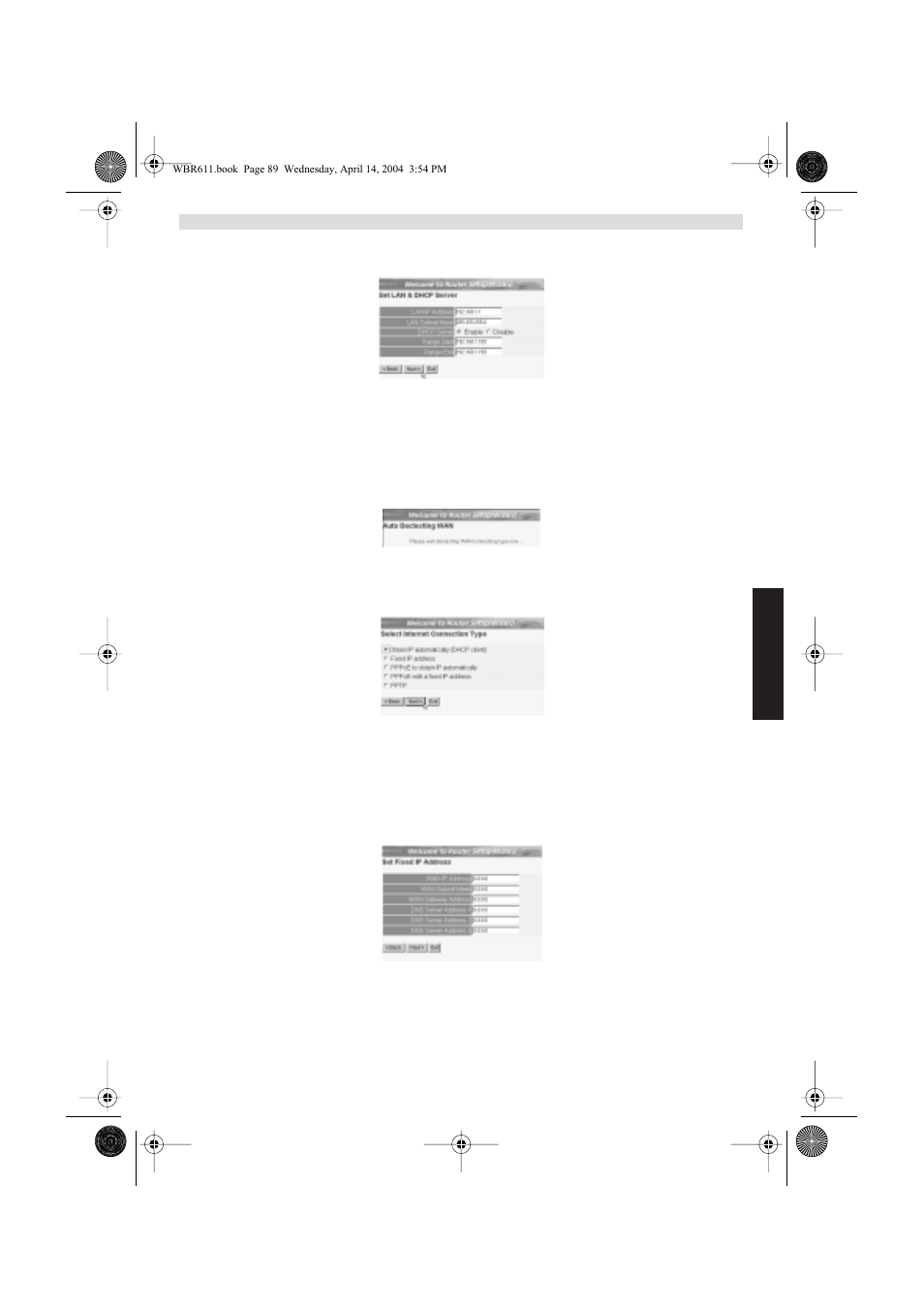 Topcom WBR 611 User Manual | Page 89 / 104