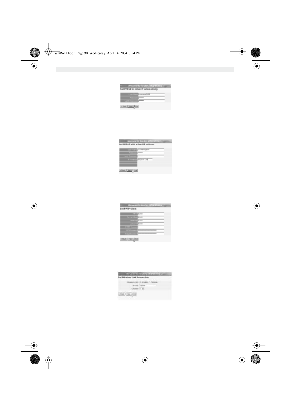 Topcom WBR 611 User Manual | Page 90 / 104
