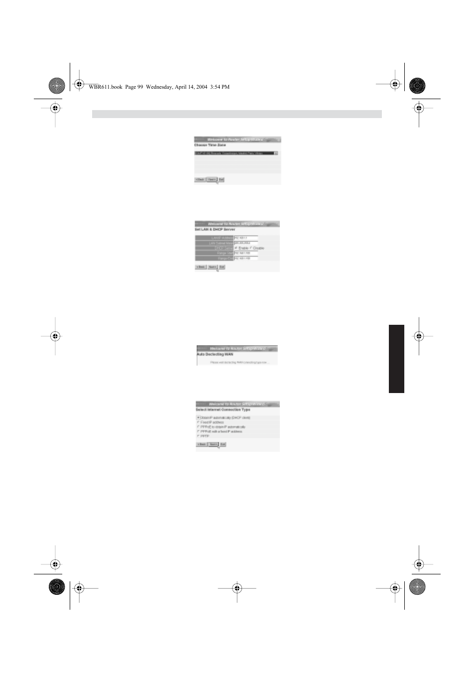 Topcom WBR 611 User Manual | Page 99 / 104