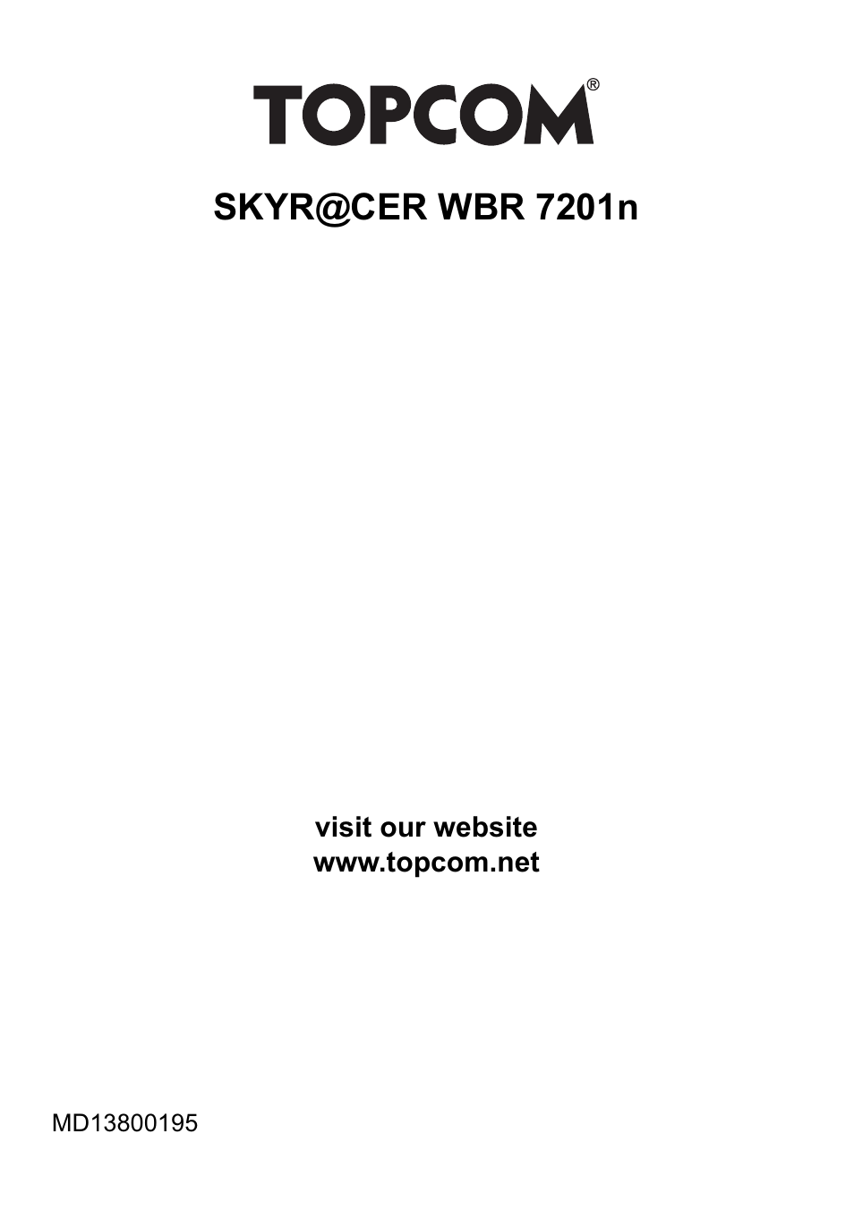 Skyr@cer wbr 7201n | Topcom Skyr@cer WBR 7201 N User Manual | Page 120 / 120