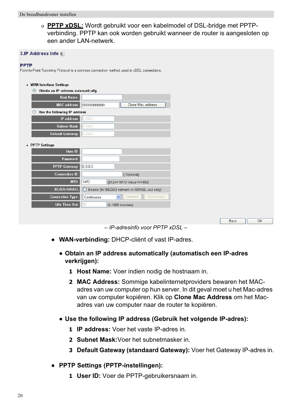 Topcom Skyr@cer WBR 7201 N User Manual | Page 26 / 120