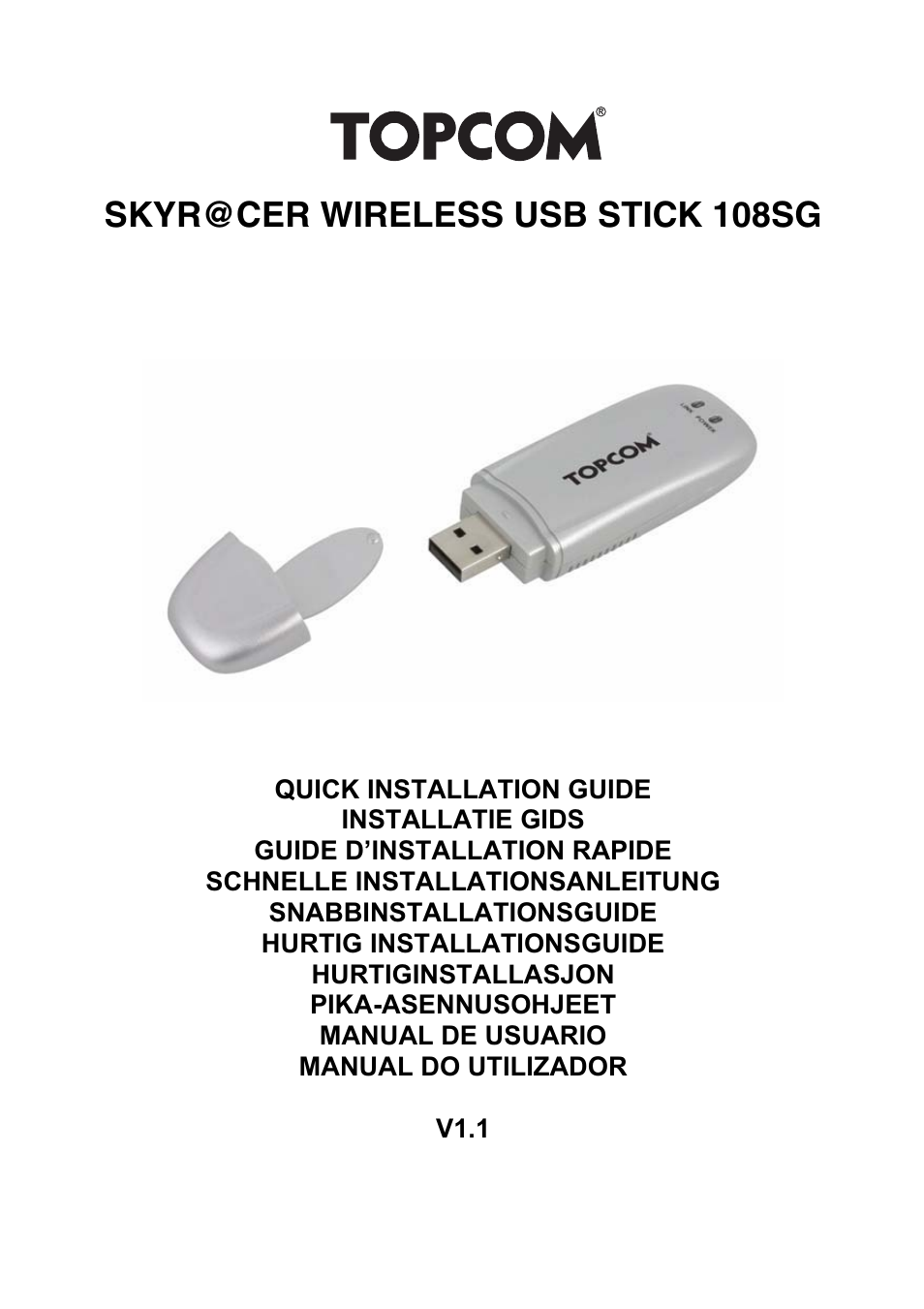 Topcom SKYR@CER 8144827 User Manual | 76 pages