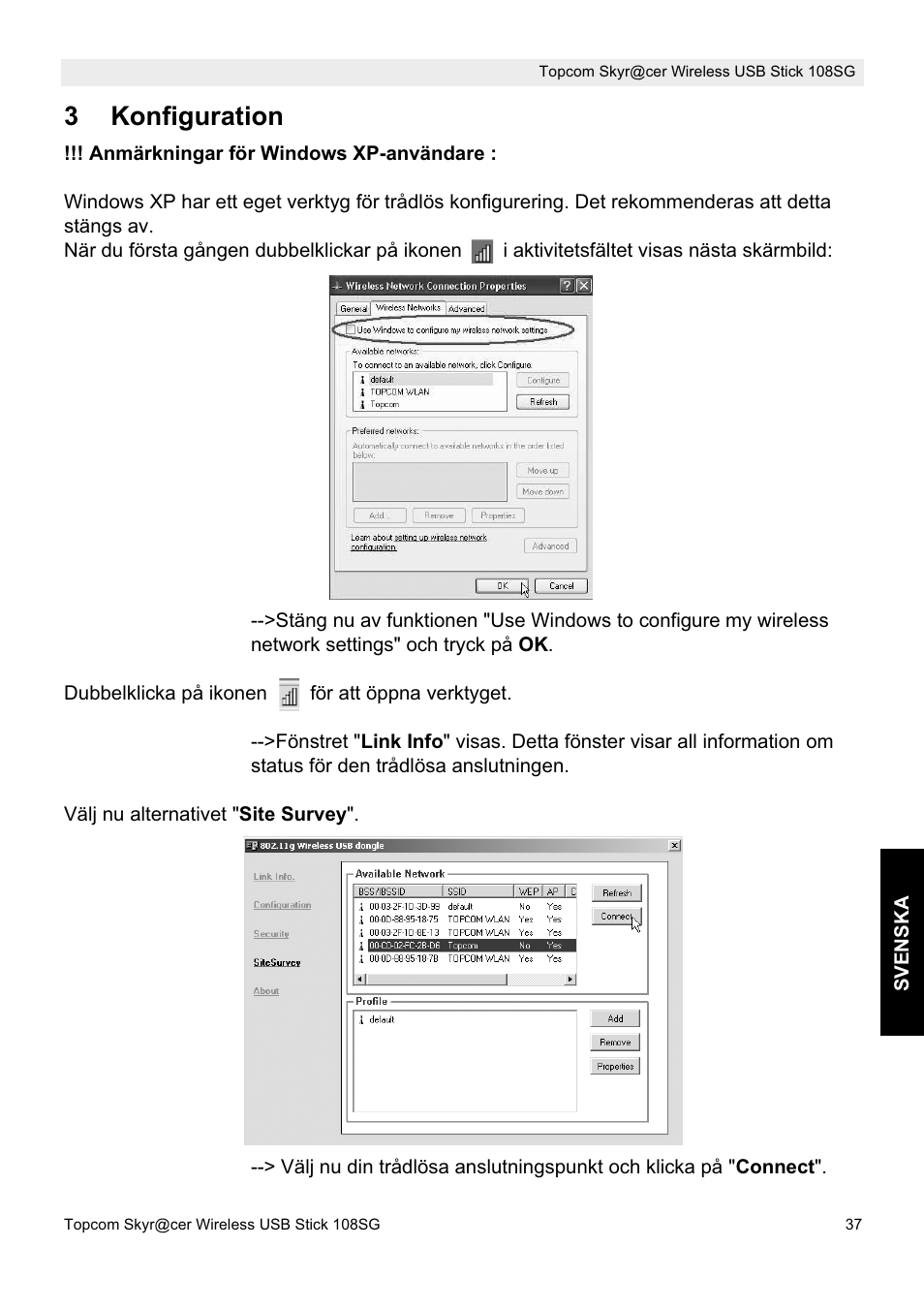 3konfiguration | Topcom SKYR@CER 8144827 User Manual | Page 37 / 76