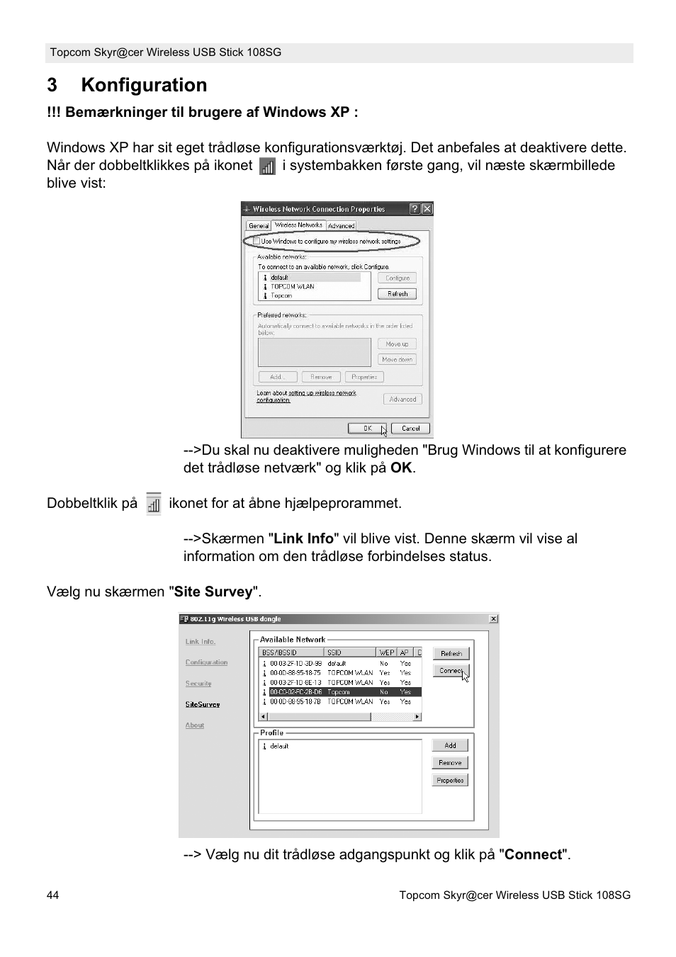 3konfiguration | Topcom SKYR@CER 8144827 User Manual | Page 44 / 76