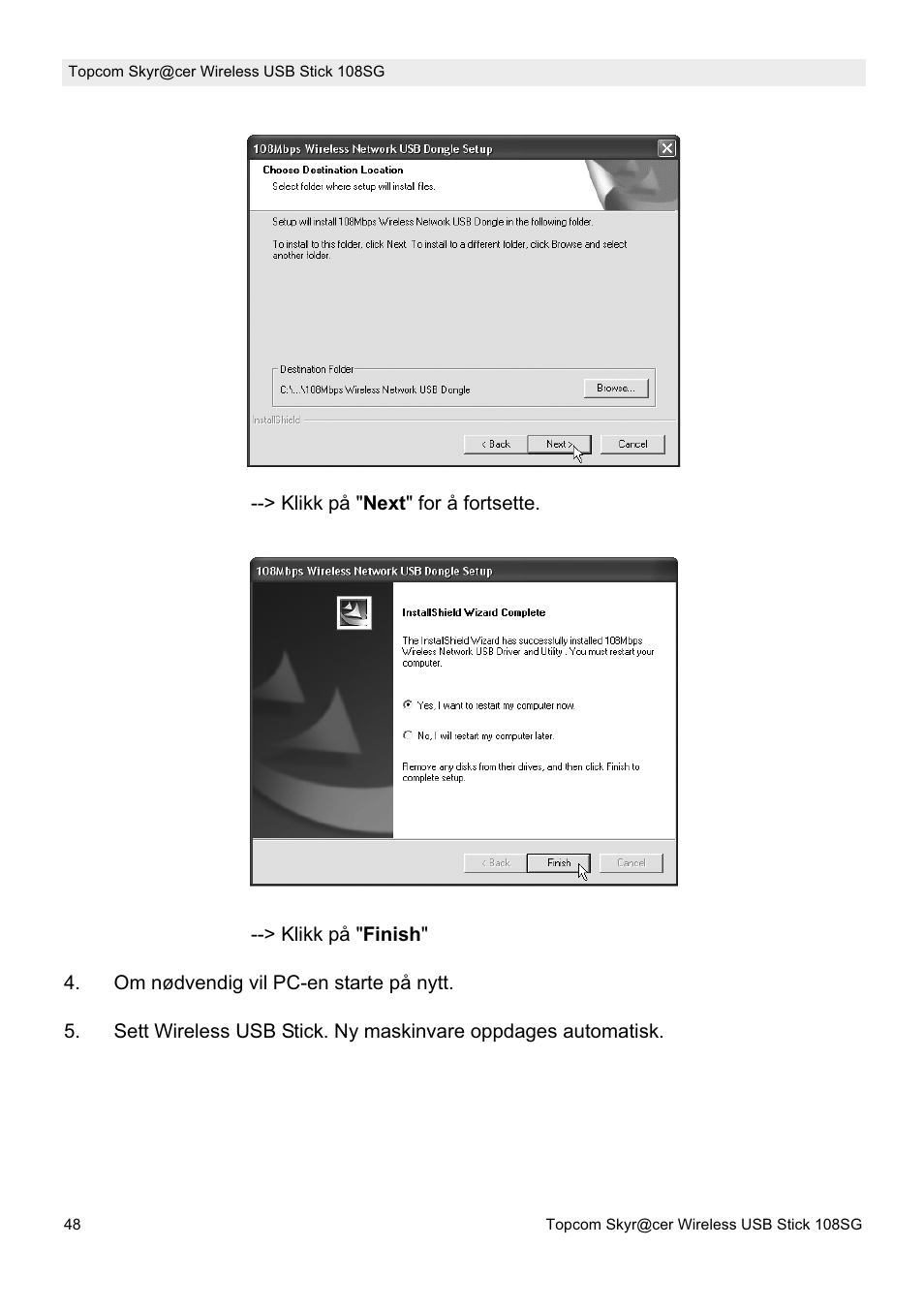 Topcom SKYR@CER 8144827 User Manual | Page 48 / 76
