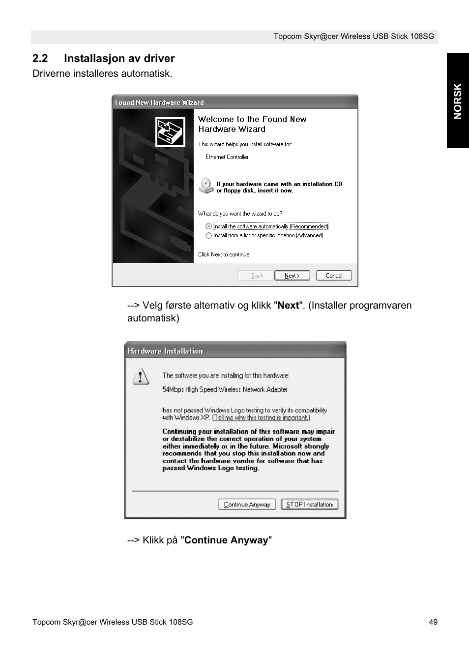 Topcom SKYR@CER 8144827 User Manual | Page 49 / 76