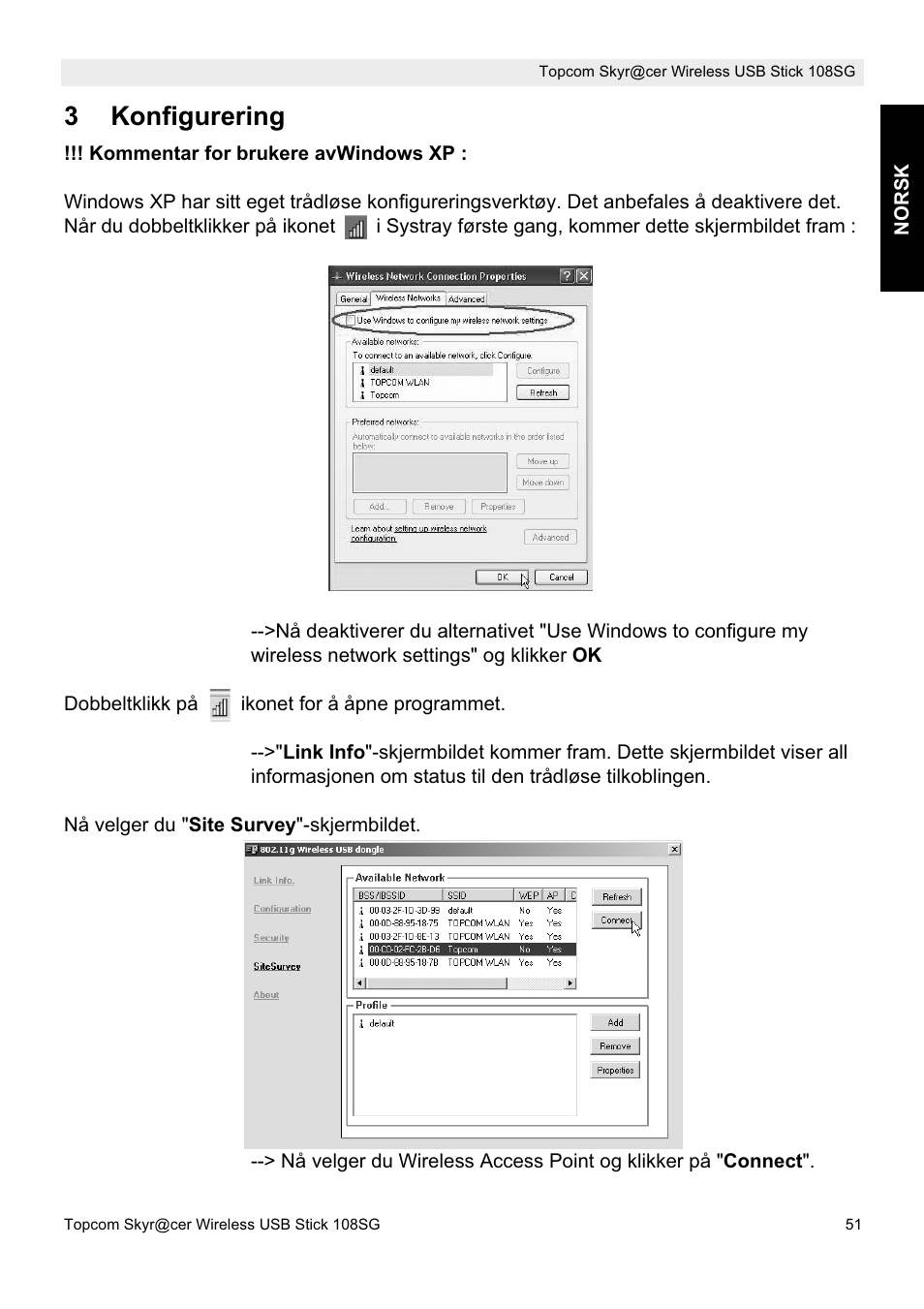 3konfigurering | Topcom SKYR@CER 8144827 User Manual | Page 51 / 76