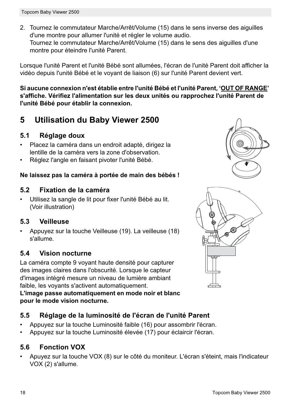 Topcom 2500 User Manual | Page 18 / 104