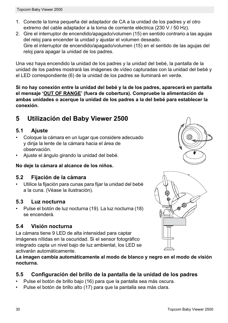 Topcom 2500 User Manual | Page 30 / 104