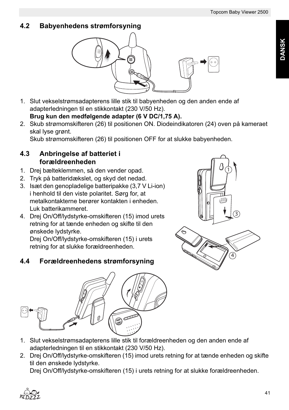 Topcom 2500 User Manual | Page 41 / 104