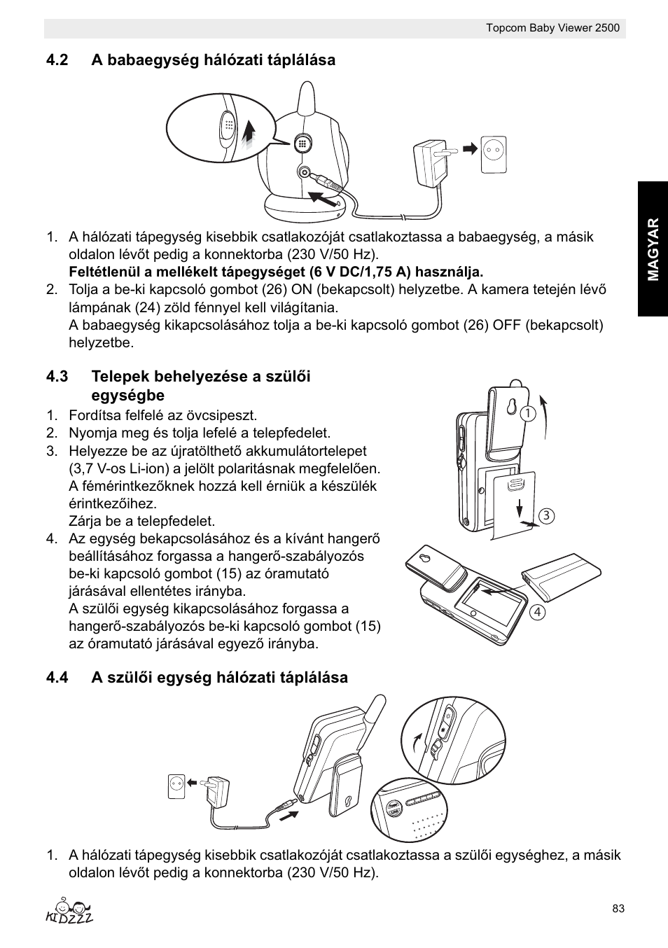 Topcom 2500 User Manual | Page 83 / 104