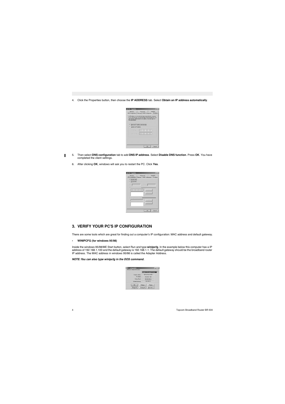 Topcom BR 604 User Manual | Page 4 / 21