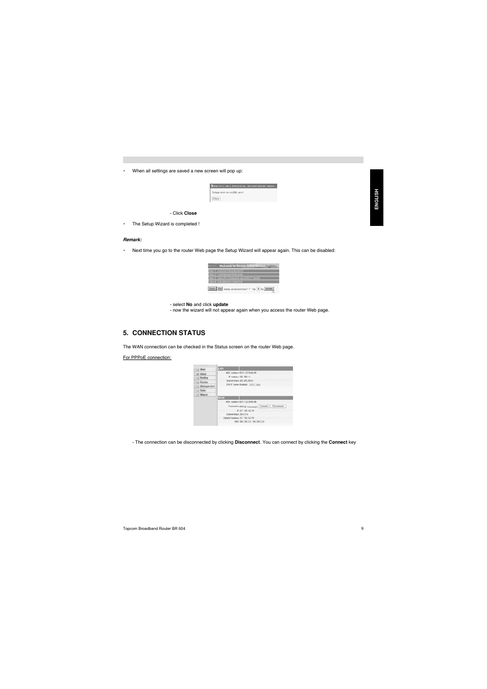 Topcom BR 604 User Manual | Page 9 / 21