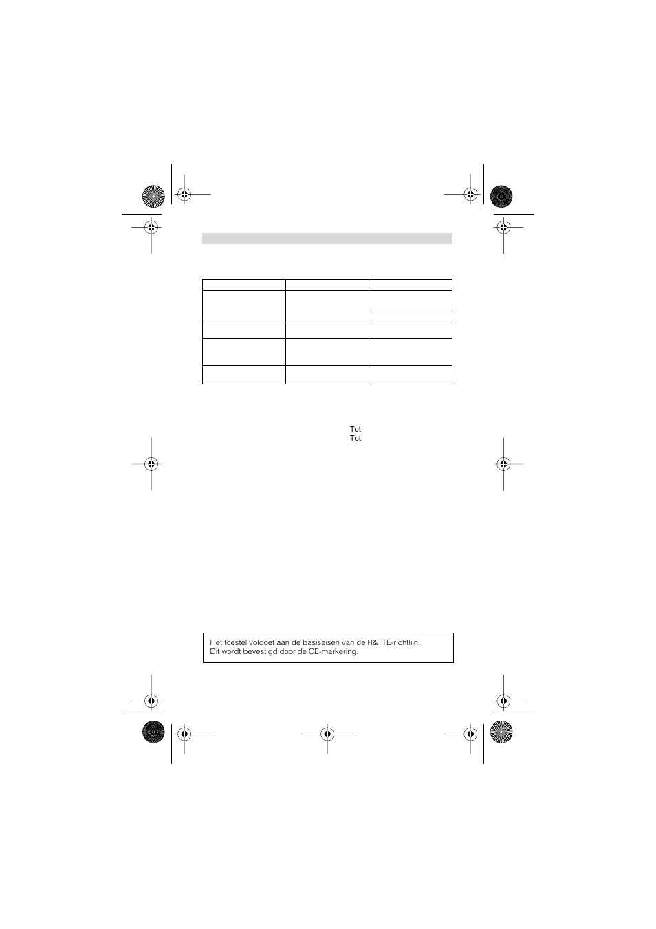 Problemen verhelpen 9. technische gegevens, Fabrieksinstellingen | Topcom BUTLEER 2900 C User Manual | Page 26 / 116