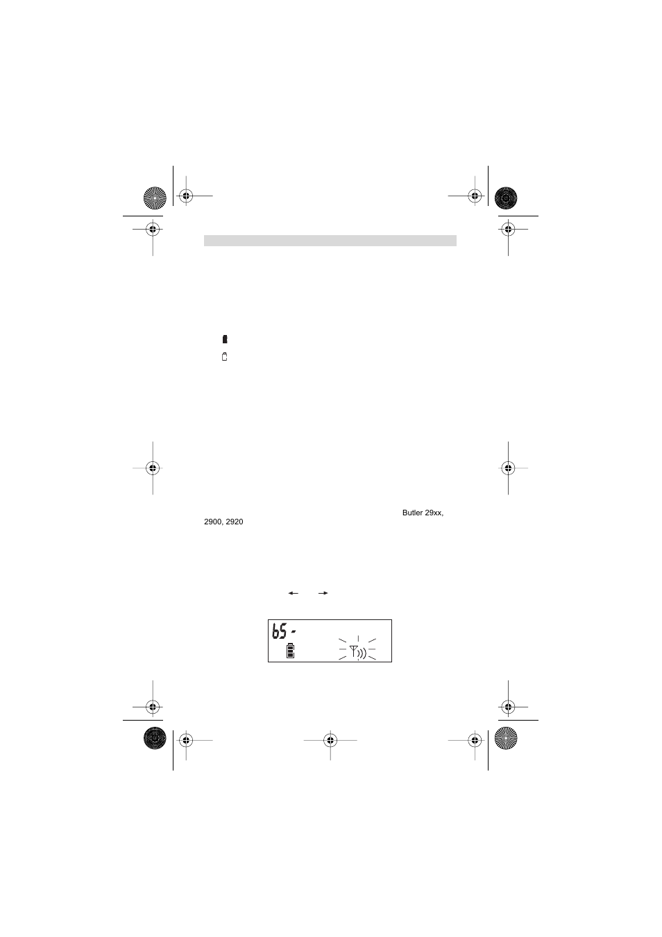 Battery low indication, Operation | Topcom BUTLEER 2900 C User Manual | Page 8 / 116