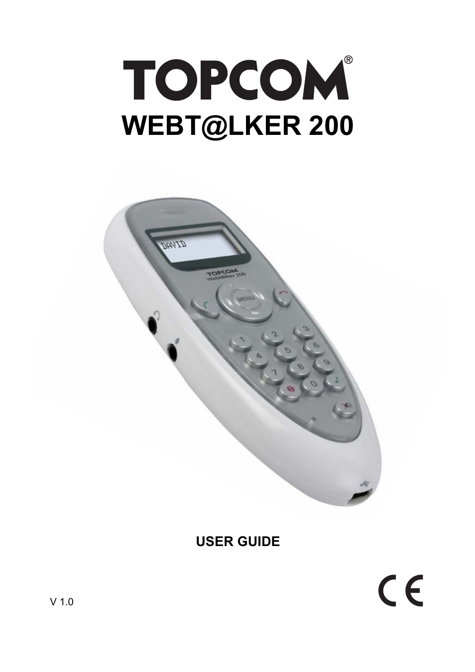 Topcom Webtalker V 1.0 User Manual | 21 pages