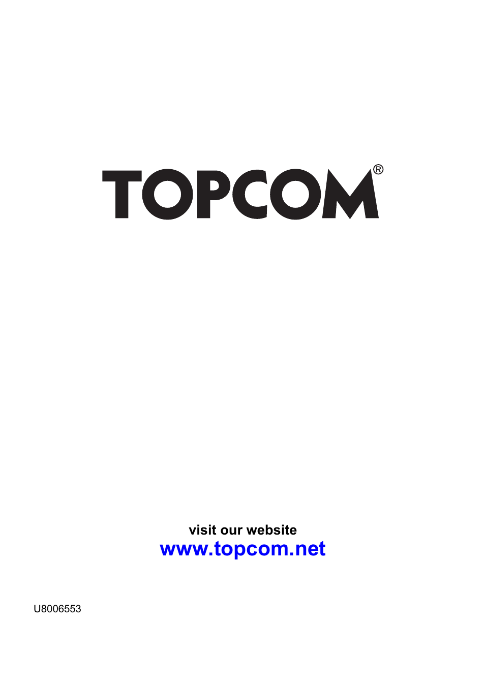 Topcom Webtalker V 1.0 User Manual | Page 21 / 21