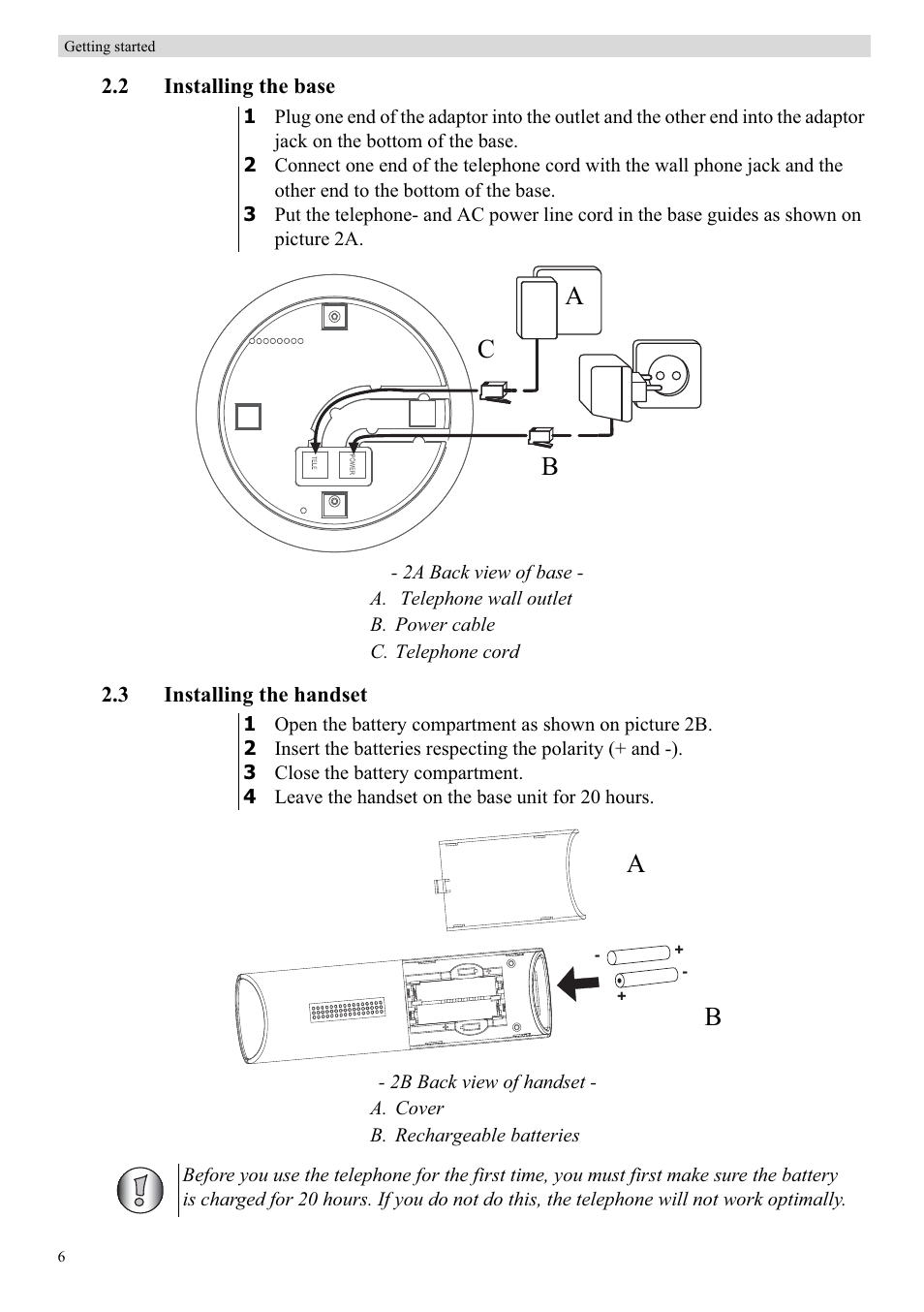 Ab c | Topcom Balance User Manual | Page 6 / 28