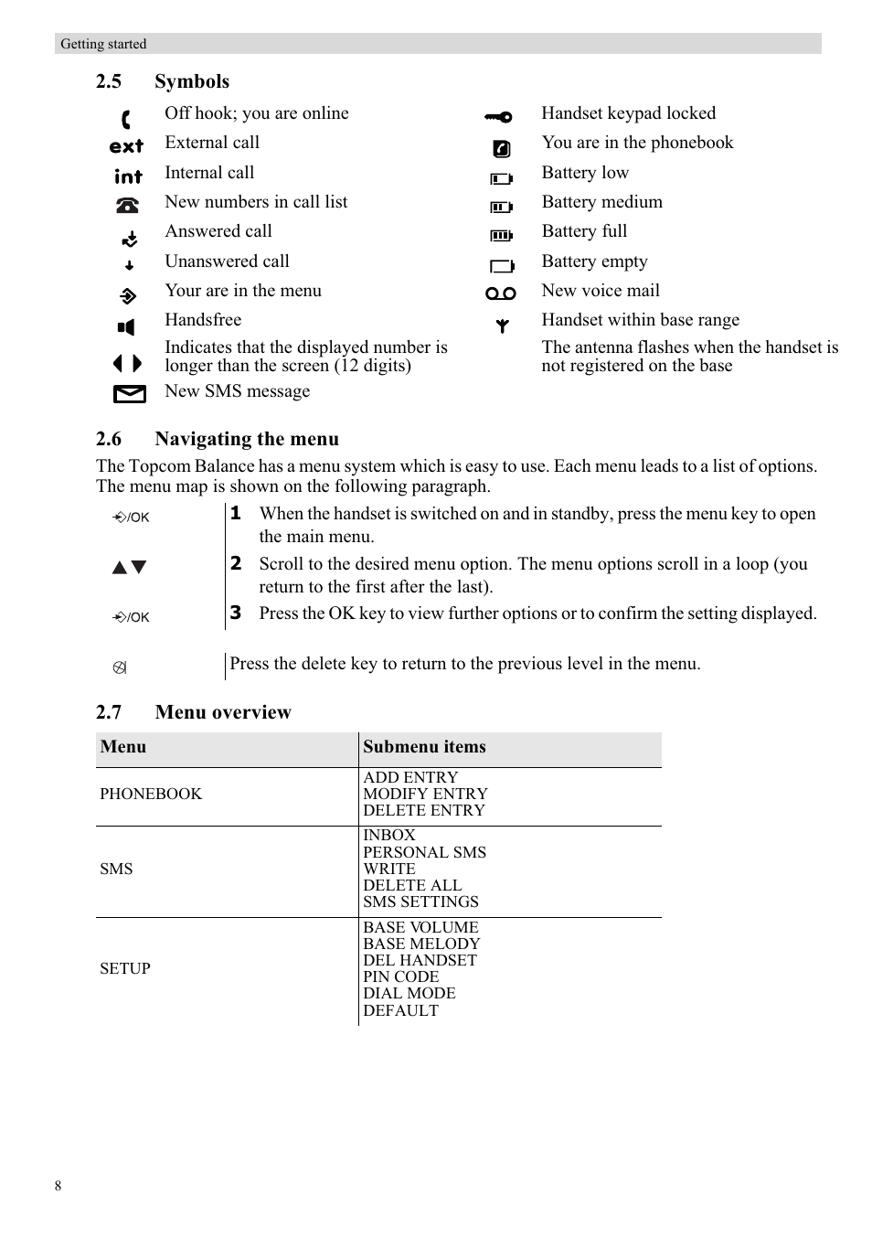 Topcom Balance User Manual | Page 8 / 28