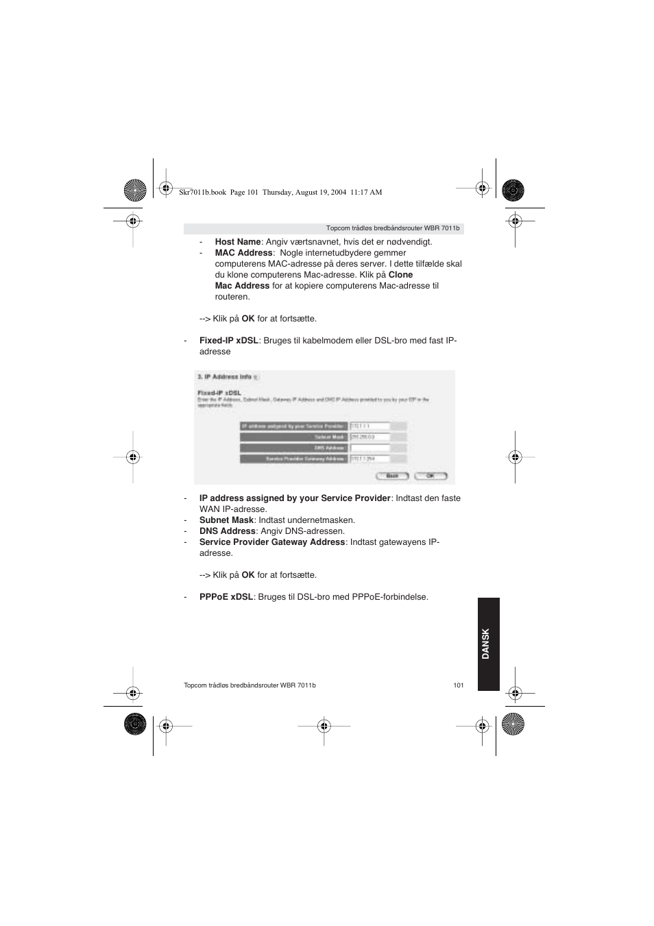 Topcom WBR 7011 B User Manual | Page 101 / 228