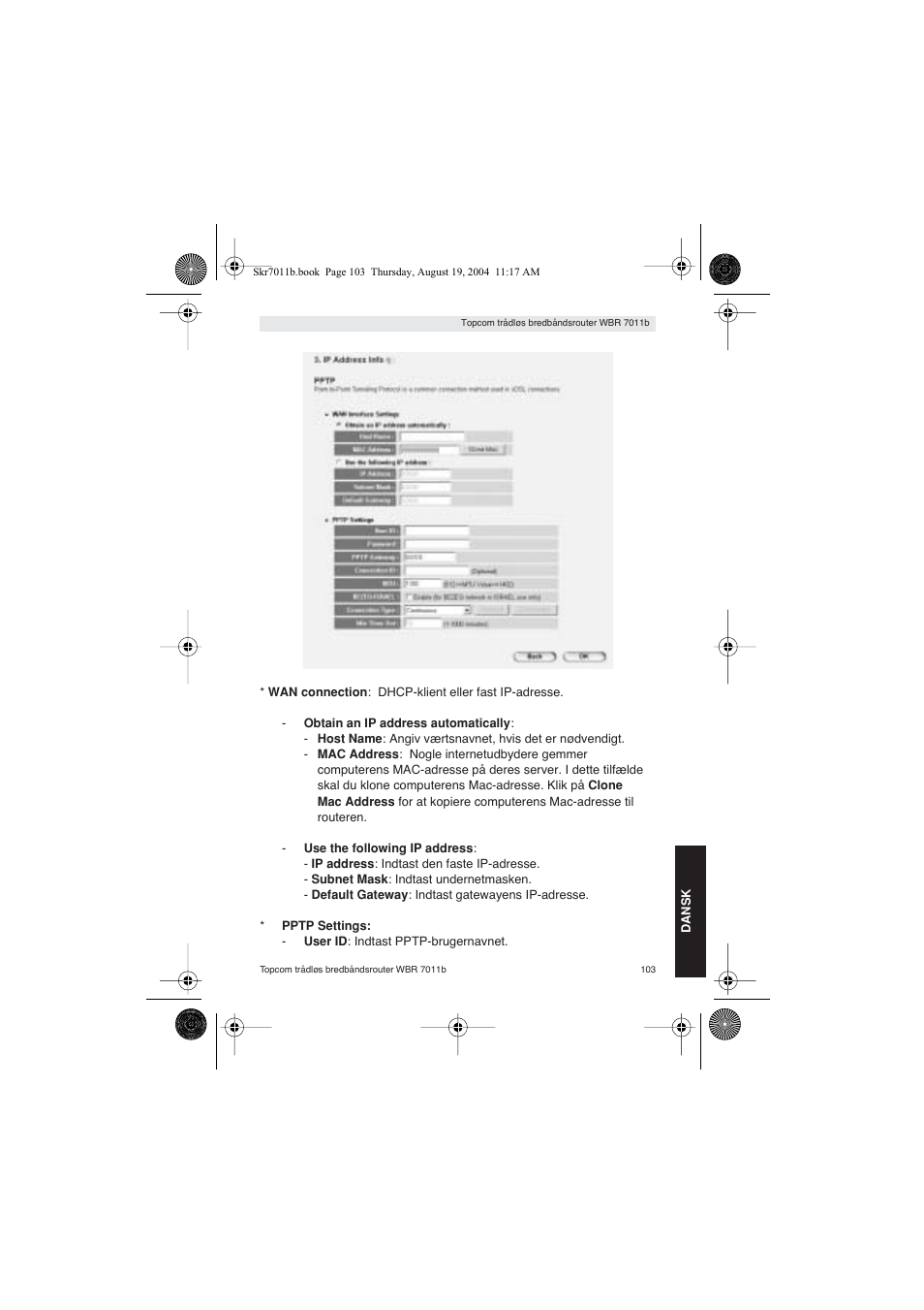 Topcom WBR 7011 B User Manual | Page 103 / 228