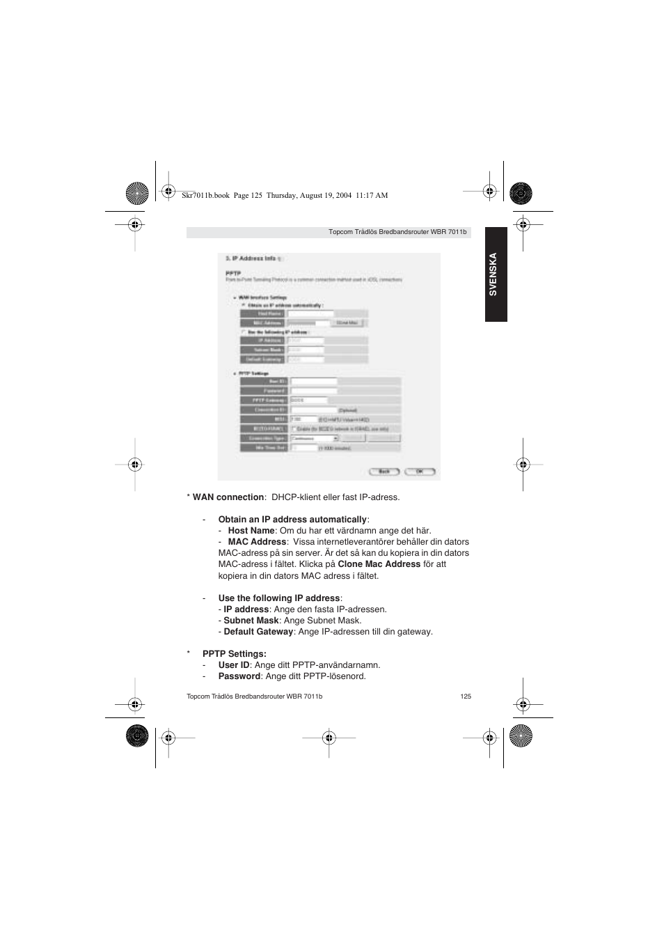 Topcom WBR 7011 B User Manual | Page 125 / 228