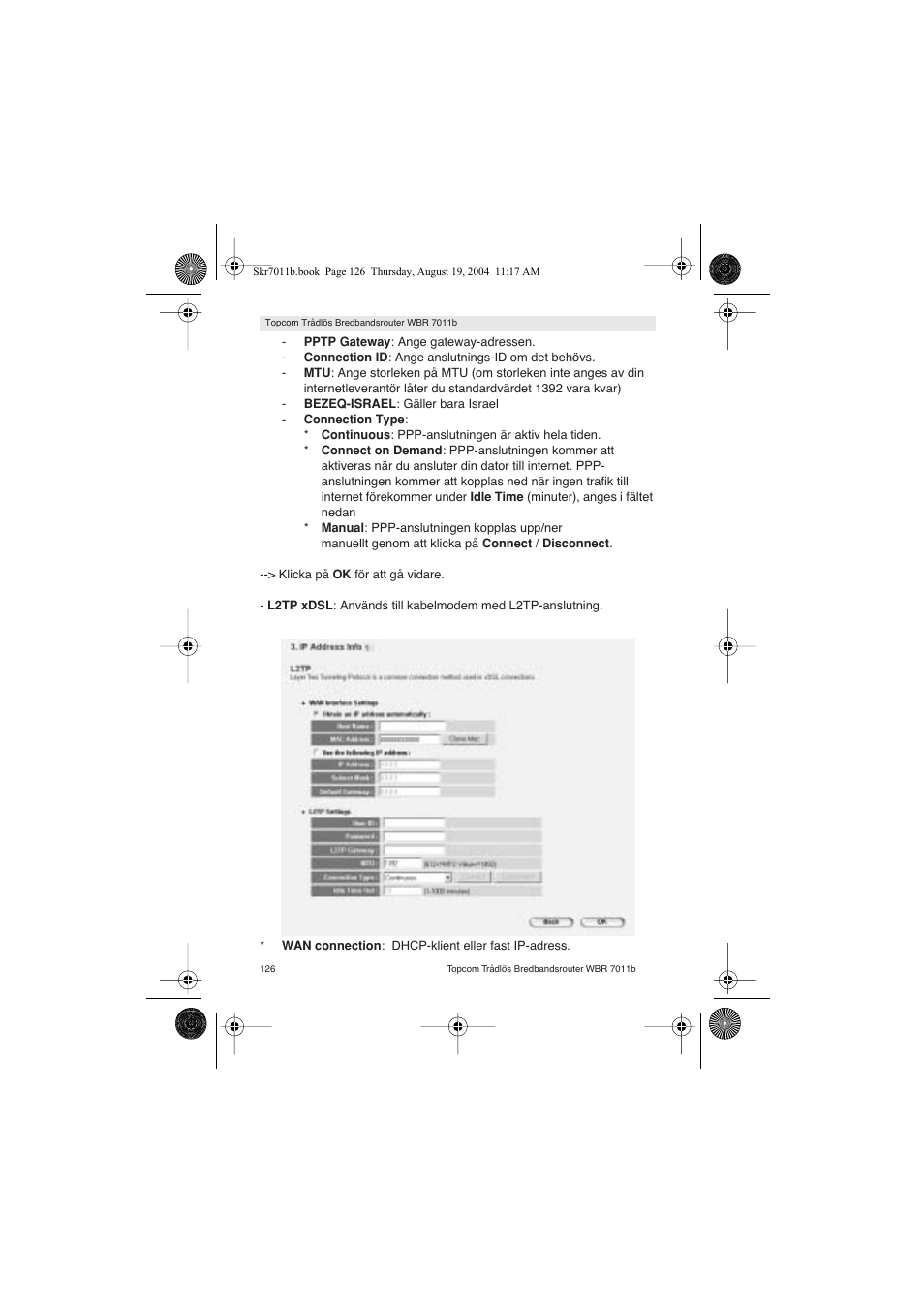 Topcom WBR 7011 B User Manual | Page 126 / 228