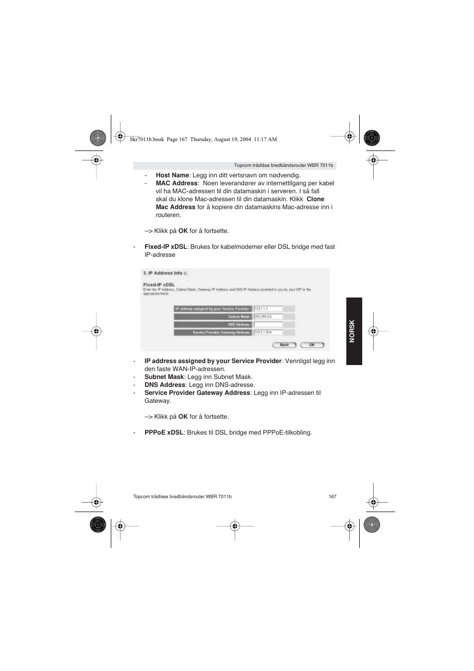 Topcom WBR 7011 B User Manual | Page 167 / 228