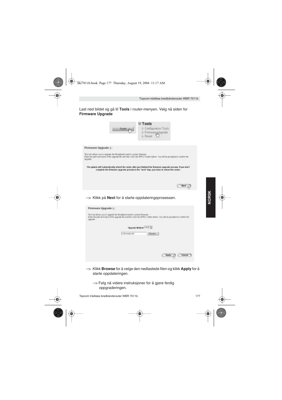 Topcom WBR 7011 B User Manual | Page 177 / 228