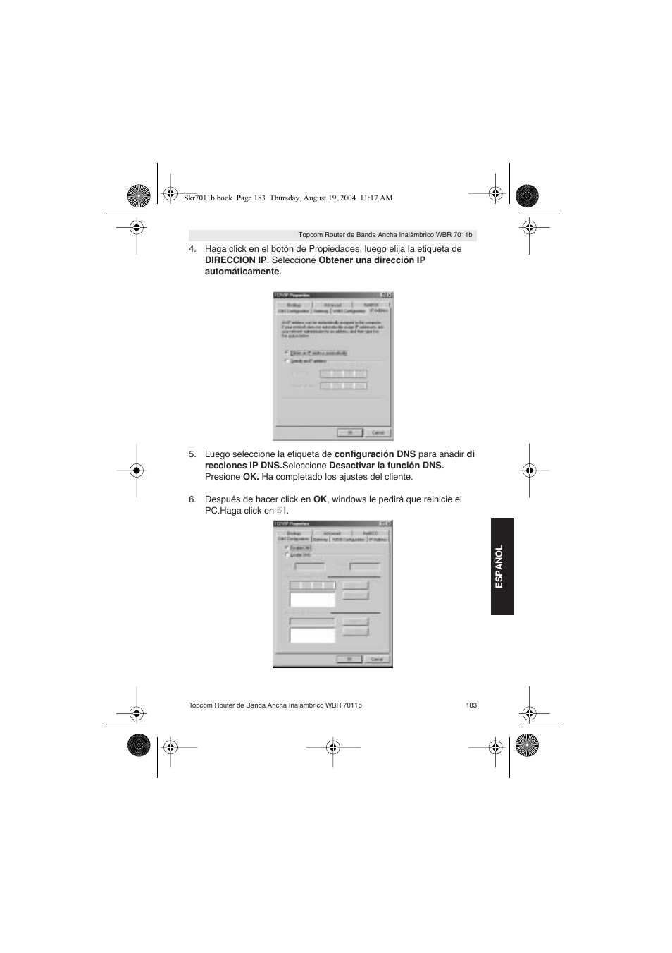 Topcom WBR 7011 B User Manual | Page 183 / 228