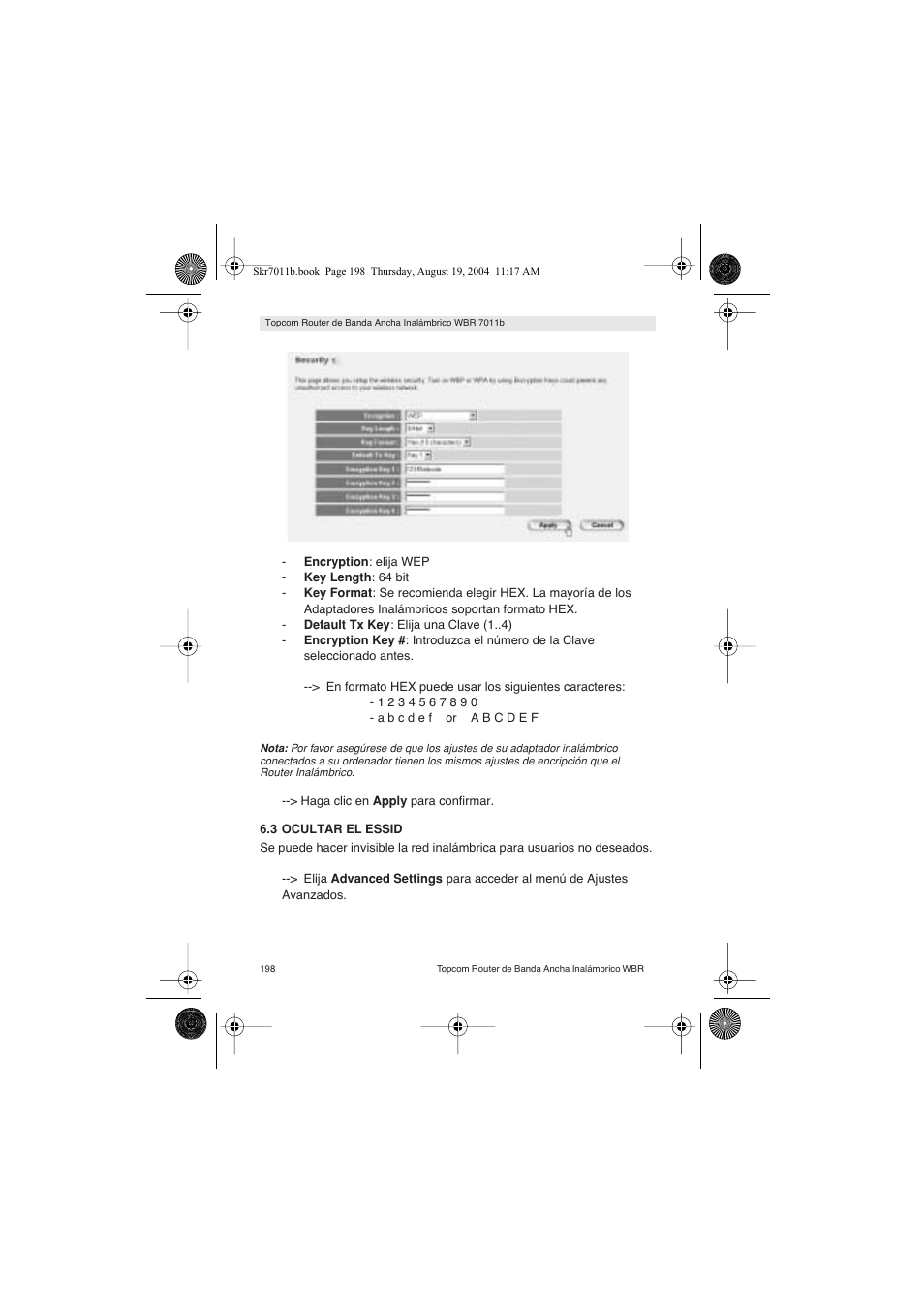 Topcom WBR 7011 B User Manual | Page 198 / 228