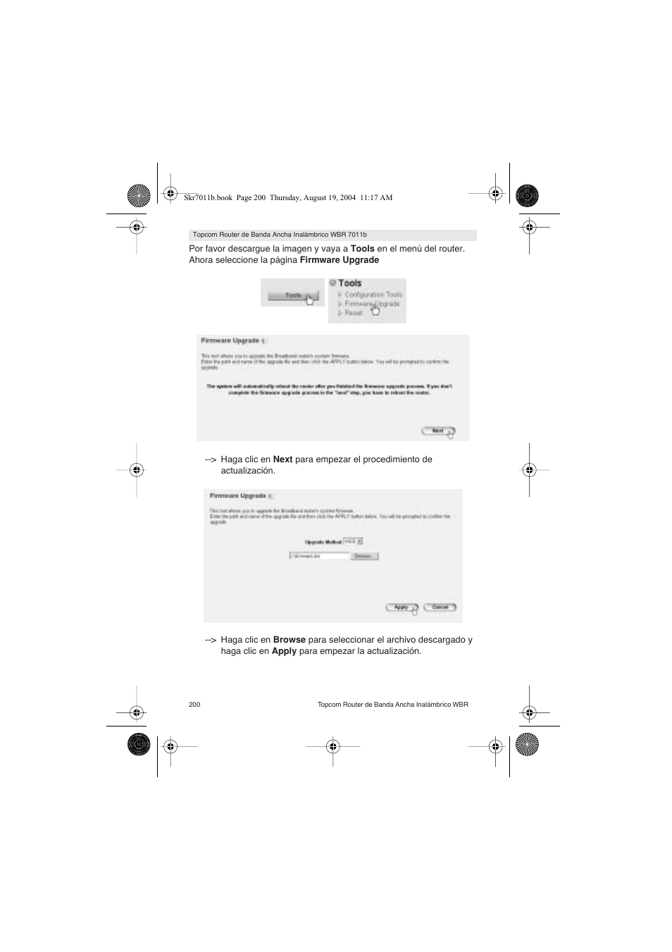 Topcom WBR 7011 B User Manual | Page 200 / 228