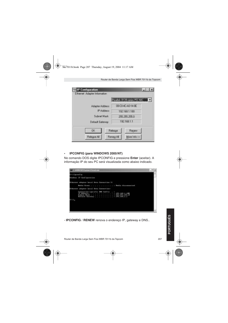 Topcom WBR 7011 B User Manual | Page 207 / 228