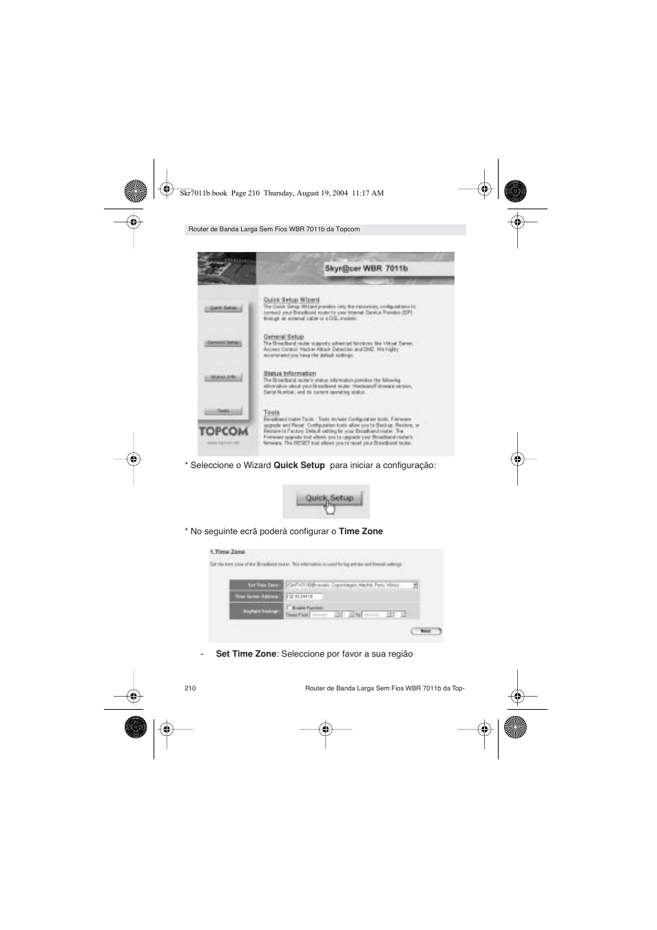 Topcom WBR 7011 B User Manual | Page 210 / 228