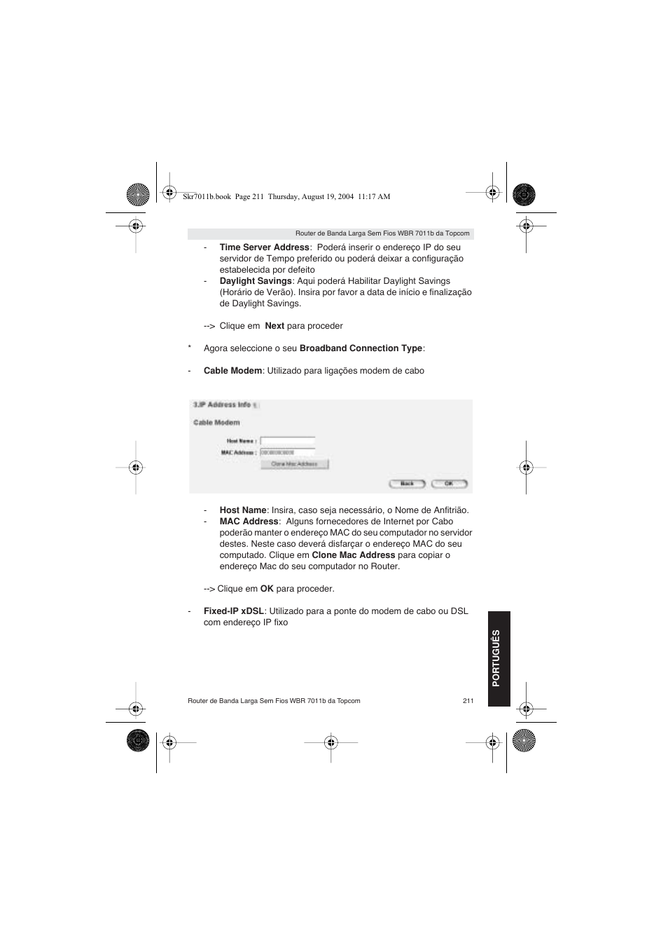 Topcom WBR 7011 B User Manual | Page 211 / 228