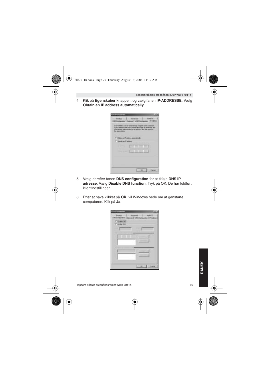 Topcom WBR 7011 B User Manual | Page 95 / 228