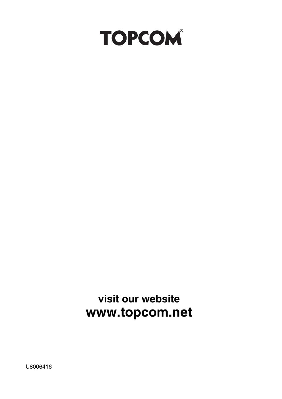 Topcom BPM Wrist 2301 User Manual | Page 112 / 112