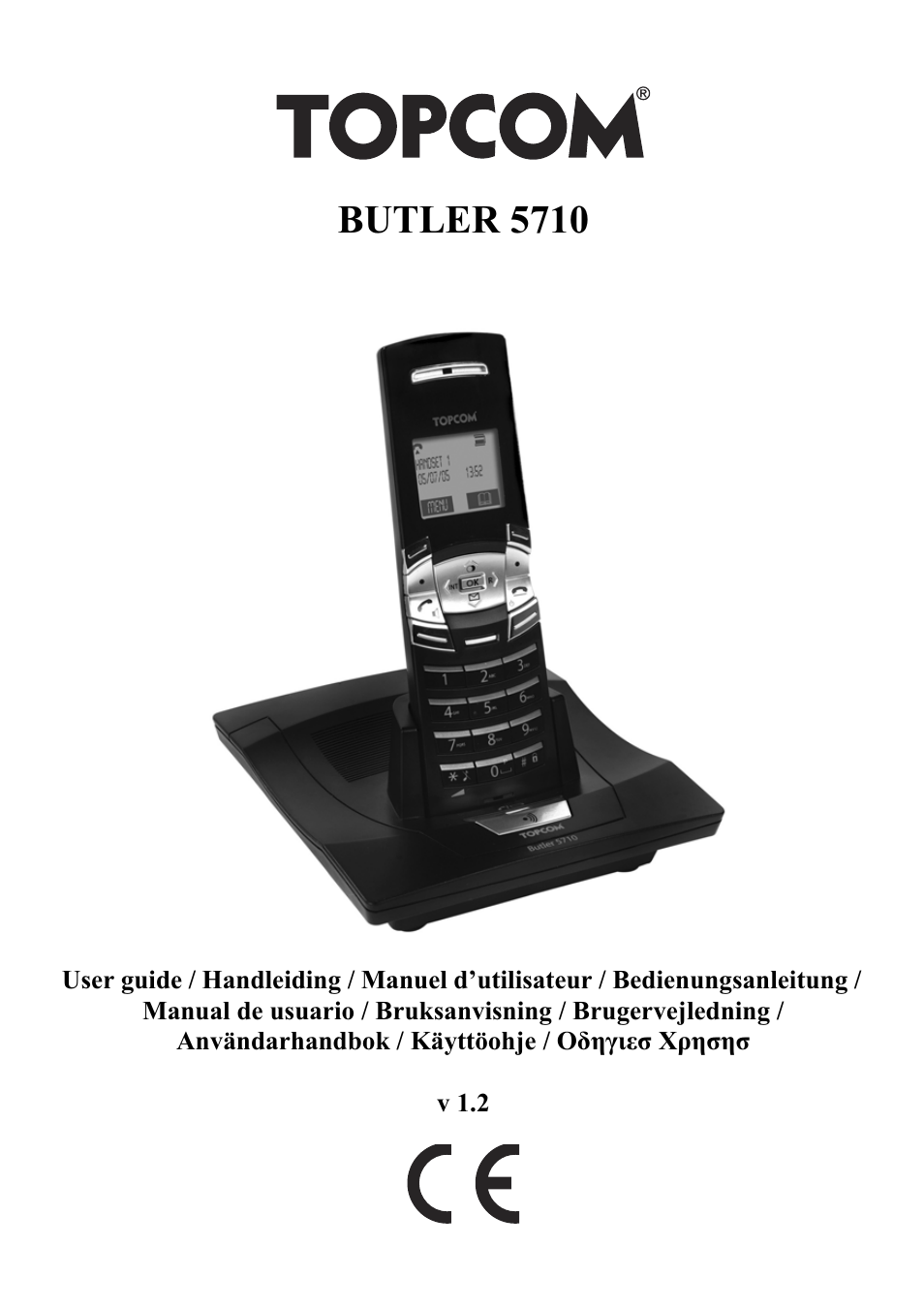 Topcom BUTLER 5710 User Manual | 220 pages