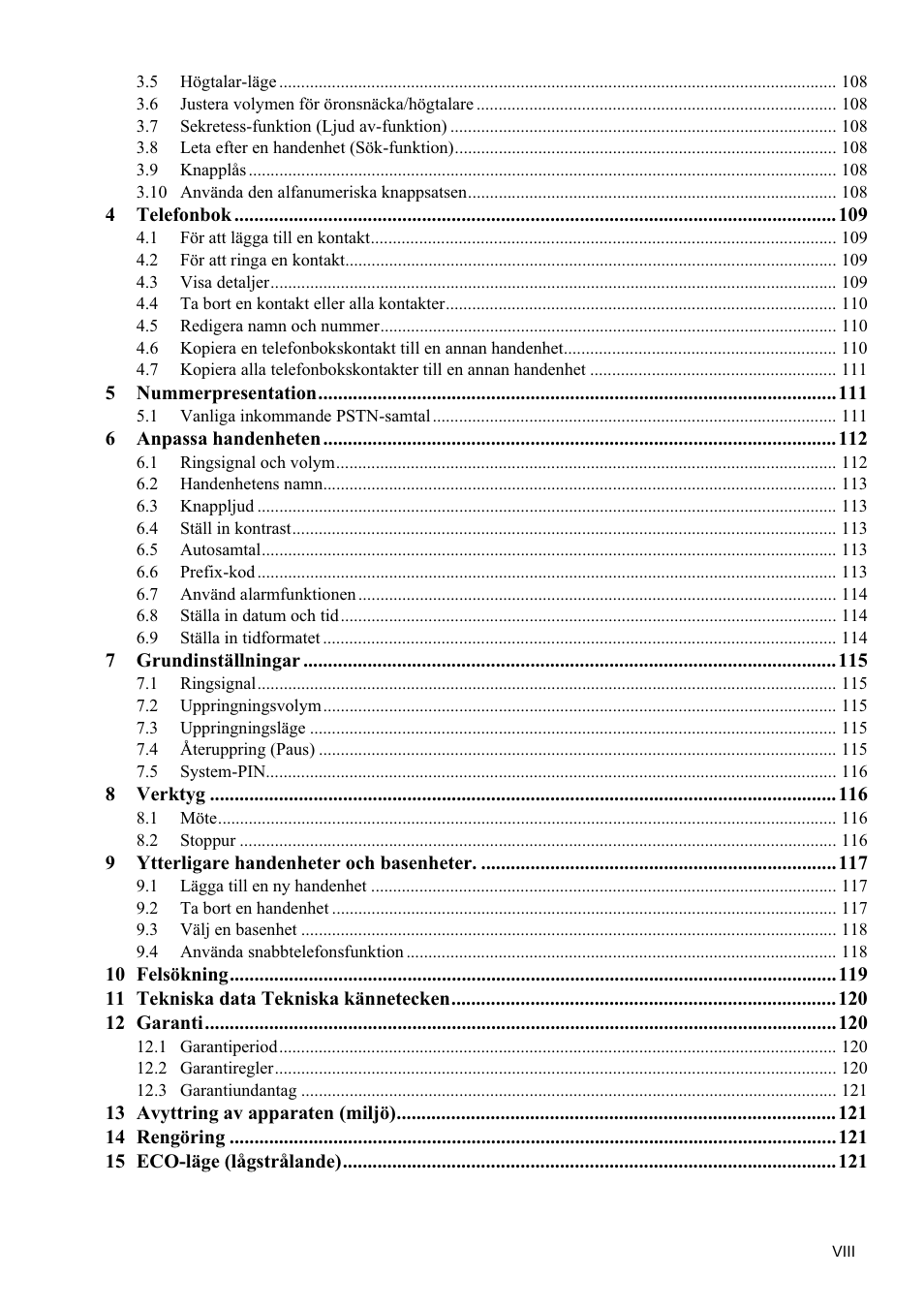 Topcom BUTLER 5710 User Manual | Page 11 / 220