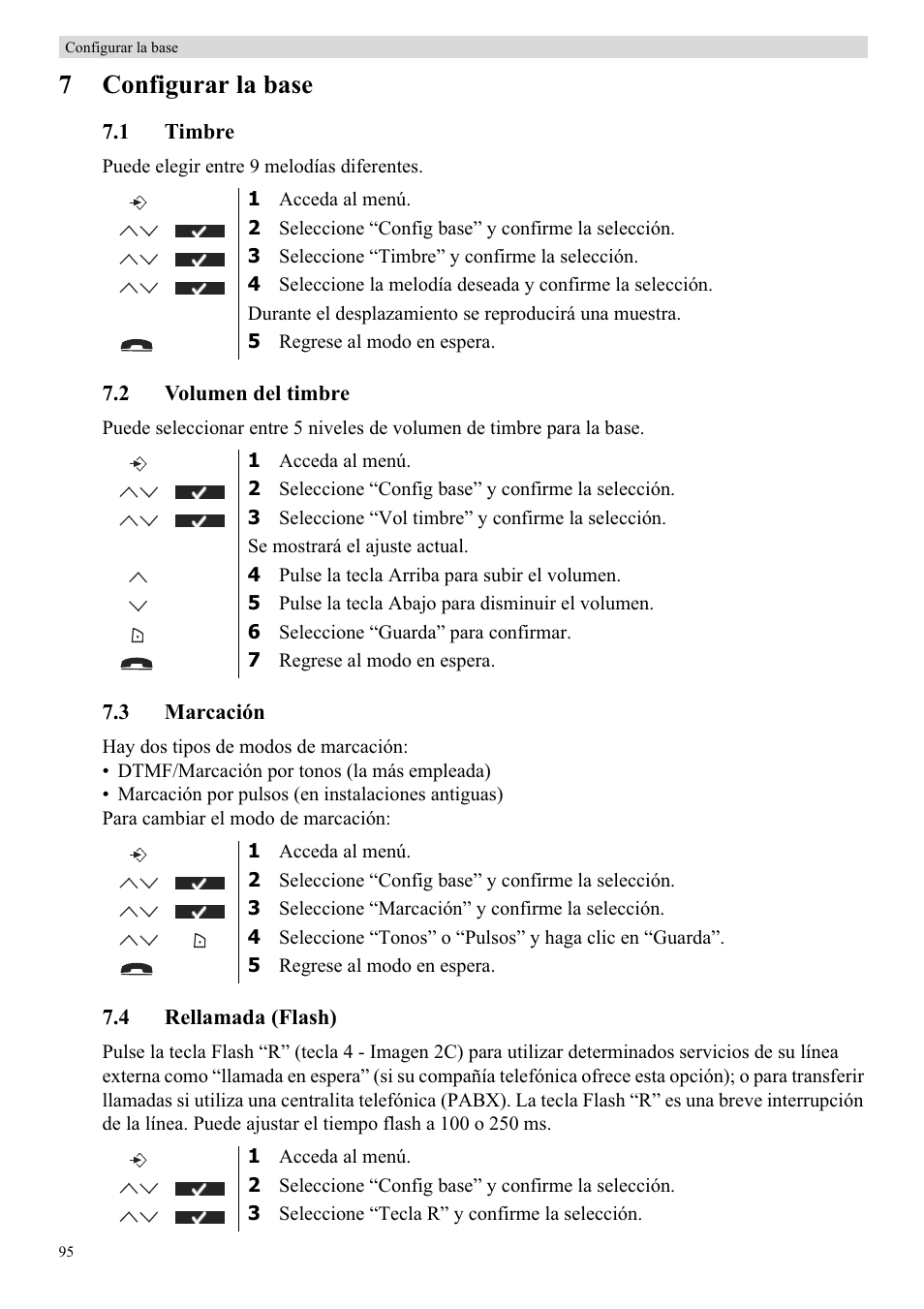 7configurar la base | Topcom BUTLER 5710 User Manual | Page 112 / 220