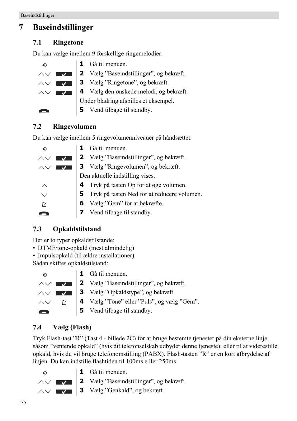 7baseindstillinger | Topcom BUTLER 5710 User Manual | Page 152 / 220