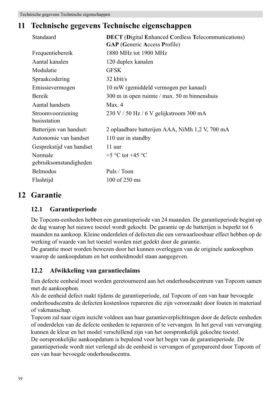 Topcom BUTLER 5710 User Manual | Page 56 / 220